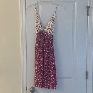Boho floral sun dress
